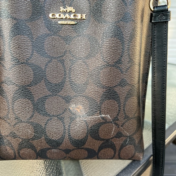 Mollie Coach bucket bag signature canvas - Picture 4 of 9